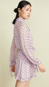 Ninety Six Neck Tie Playsuit