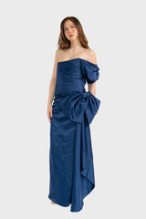 Off Shoulder Bow Gown