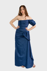 Off Shoulder Bow Gown