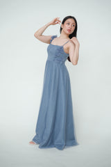 Shimmery 3D Floral Gown