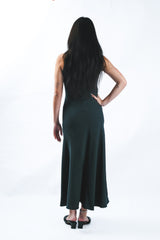 Ruched and Relaxed Midi Dress