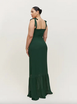 Maxi Dress with Tie Straps