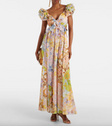 Pop Ruffle Detailing Dress