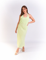 Green Melfi Maxi Dress