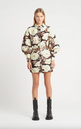 Vivienne Floral Print Shirt-dress