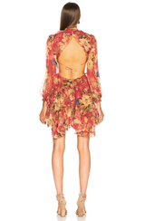 Melody Lace Up Short Dress