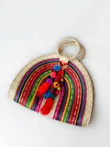 Rainbow Woven Bag