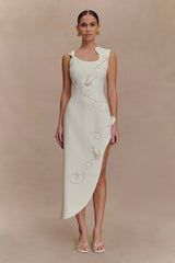 Virginia Embroidered Midi Dress