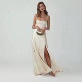 Satin Maxi Dress