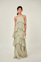 Sheila Ruffle Maxi Dress