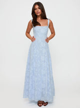 Margaux Burnout Maxi Dress