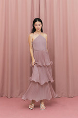 Pleated Tier Dress