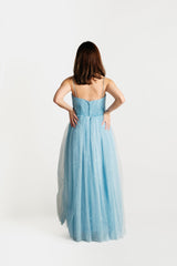 Sweetheart Neckline Tulle Gown