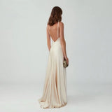 Satin Maxi Dress