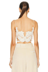 Sensory Velvet Lace Body Top
