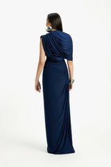 Bloom Drape Maxi Dress