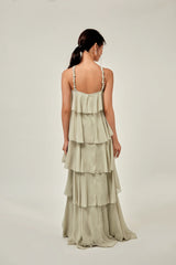 Sheila Ruffle Maxi Dress
