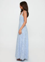 Margaux Burnout Maxi Dress