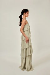Sheila Ruffle Maxi Dress
