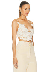 Sensory Velvet Lace Body Top