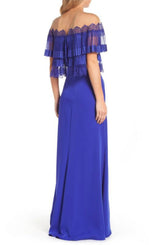 Kimberly Pleated Bodice Gown