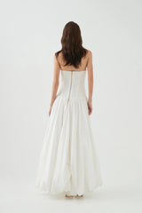 Violette Bubble Hem Maxi Dress