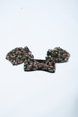 Sequin Crop Top