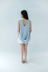 Long Sleeveless Cowl Top