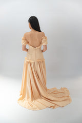 Bridgerton Off Shoulder Gown