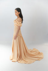 Bridgerton Off Shoulder Gown