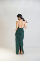 Plain Strapless Gown