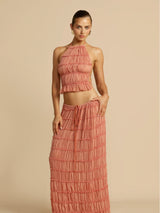 Juliette Halter Top and Skirt Set