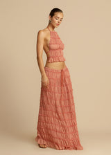 Juliette Halter Top and Skirt Set