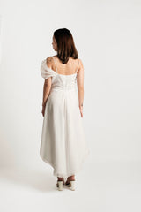 Custom Asymmetrical Mini Dress
