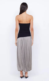 Serene Strapless Midi Dress