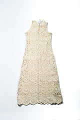 Crochet Knit Maxi Dress