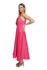 Bonjour One Shoulder Midi Dress