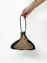 Raffia Woven Shoulder Bag