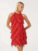 Chantelle Ruffle Mini Dress