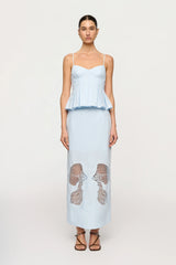 Iris Pleat Top and Leonie Skirt Set