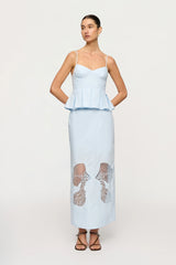 Iris Pleat Top and Leonie Skirt Set