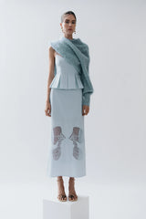 Iris Pleat Top and Leonie Skirt Set