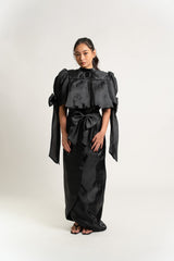 Smock Neck Bow Modern Filipiana Set