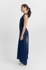 V-Neck Slit Maxi Dress