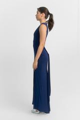 V-Neck Slit Maxi Dress