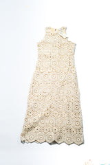 Crochet Knit Maxi Dress