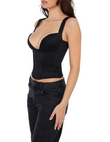 Liberty Black Sartin Corset