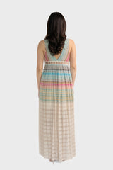 Sanibel Rainbow Maxi Dress
