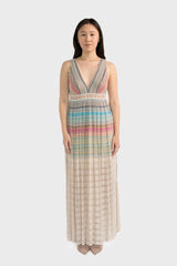 Sanibel Rainbow Maxi Dress