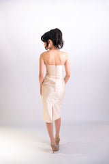 Filipiniana Dress with Detachable Sleeves